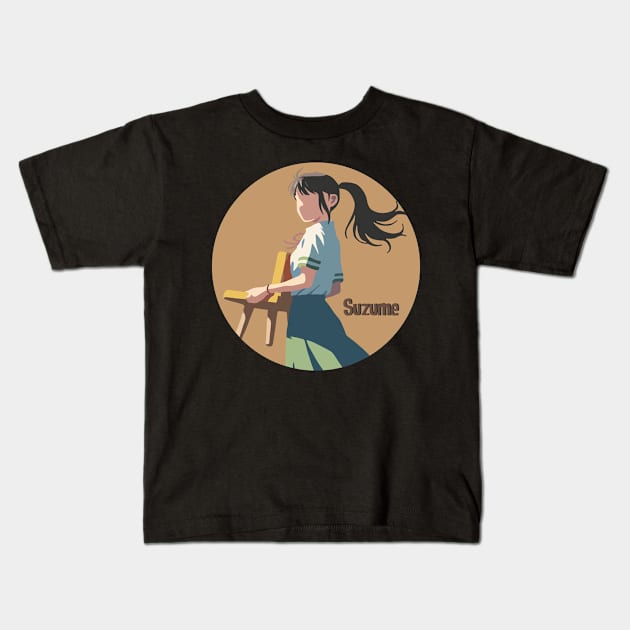 Suzume No Tojimari #5 Kids T-Shirt by TheDClub70